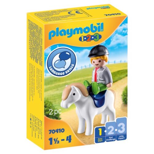 Dreng med pony – PL70410 – PLAYMOBIL 1.2.3