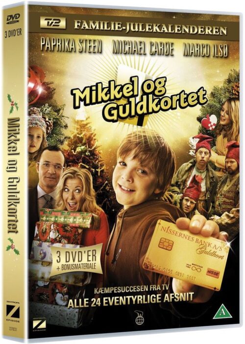 Mikkel Og Guldkortet – Tv2 Julekalender 2008 – DVD – Tv-serie