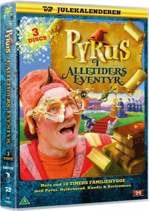 Pyrus I Alletiders Eventyr – Tv2 Julekalender 2000 – DVD – Tv-serie