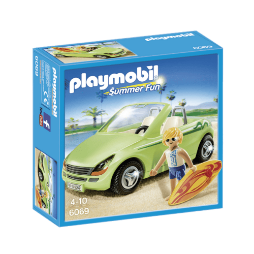 Surfer med cabriolet – PL6069 – PLAYMOBIL Summer Fun